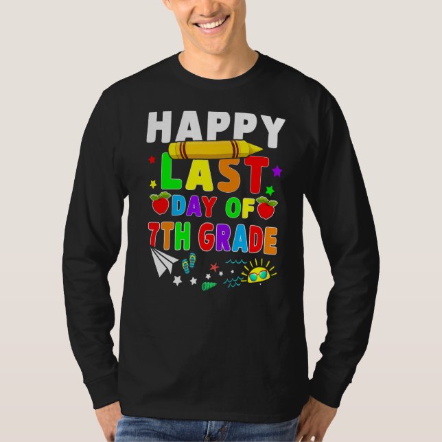 Camiseta Feliz Dia Passado De Professores Do 7 (Frente)