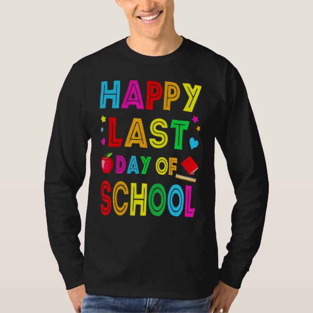 Camiseta Feliz Dia Passado de Professores Formandos de Prof (Frente)