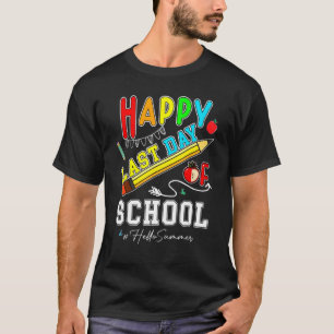 Camiseta Feliz Dia Passado de Professores Formandos de Prof