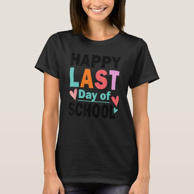 Camiseta Feliz Dia Passado de Professores Formandos de Prof (Frente)