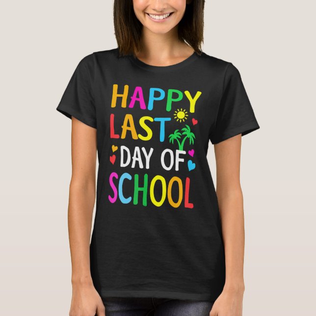 Camiseta Feliz Dia Passado de Professores Formandos de Prof (Frente)