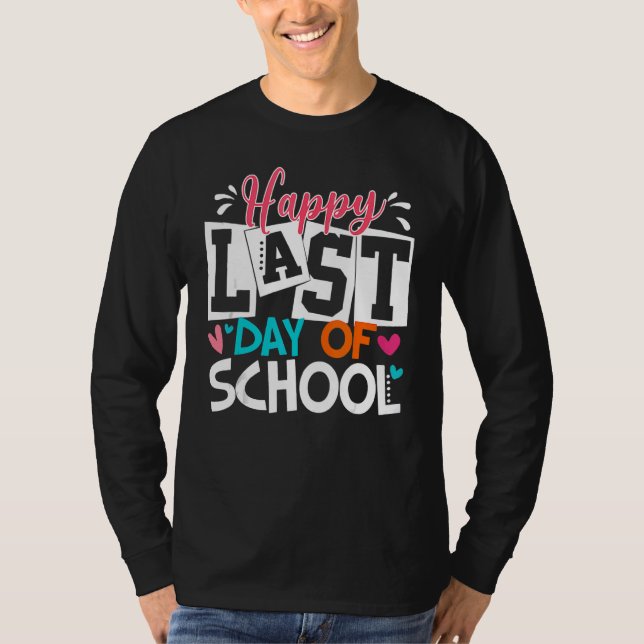 Camiseta Feliz Dia Passado de Professores Formandos de Prof (Frente)