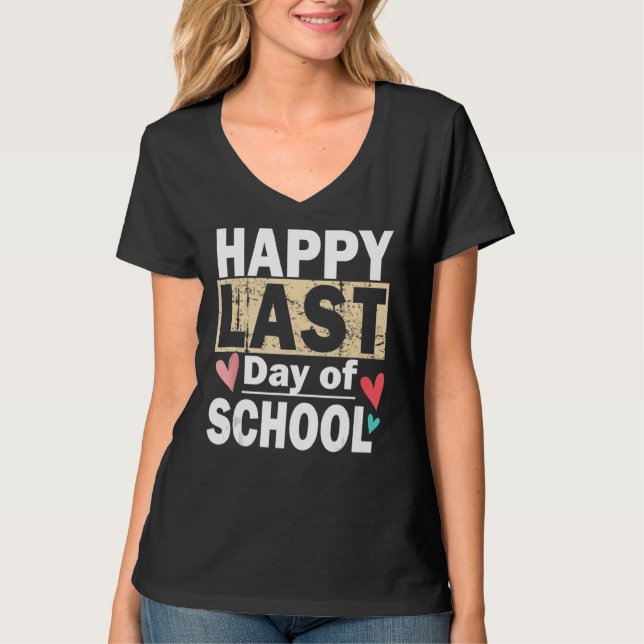 Camiseta Feliz Dia Passado de Professores Formandos de Prof (Frente)
