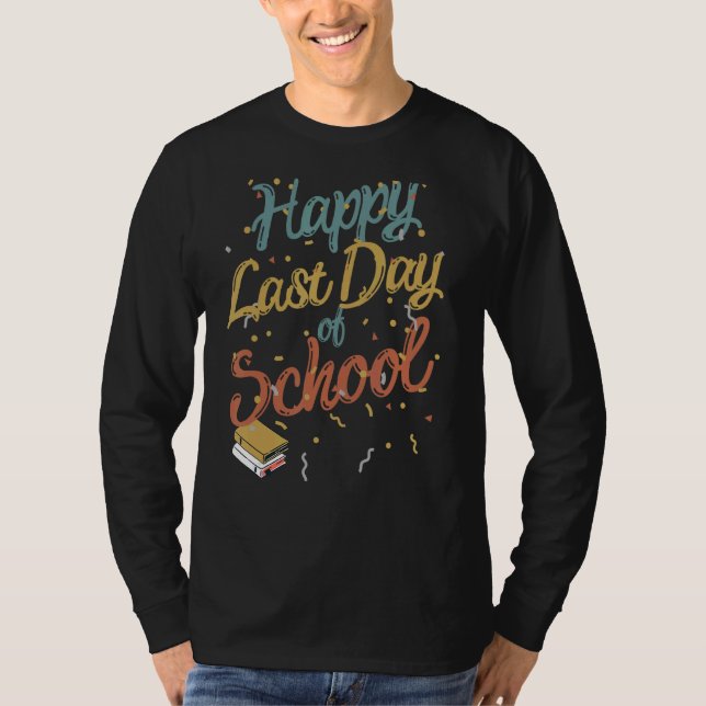 Camiseta Feliz Dia Passado de Professores Formandos de Prof (Frente)