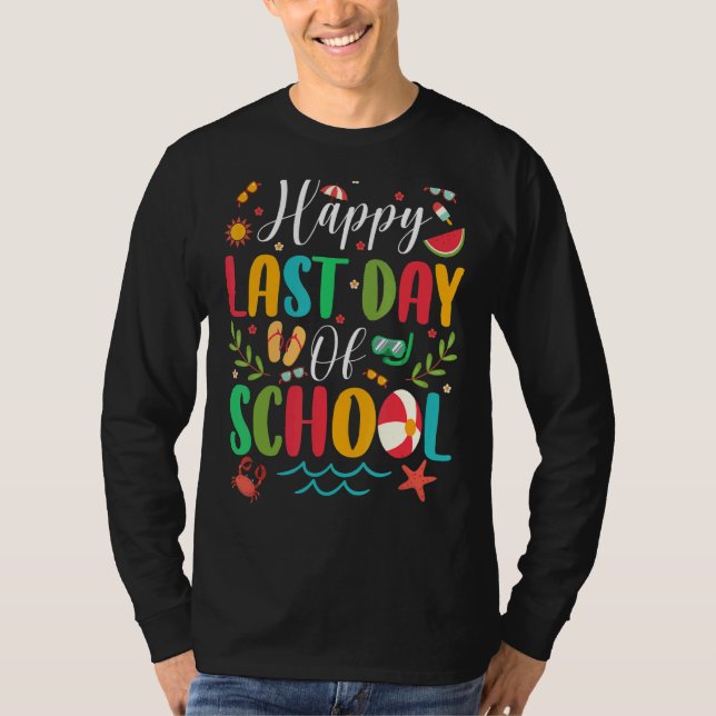 Camiseta Feliz Dia Passado de Professores Formandos de Prof (Frente)
