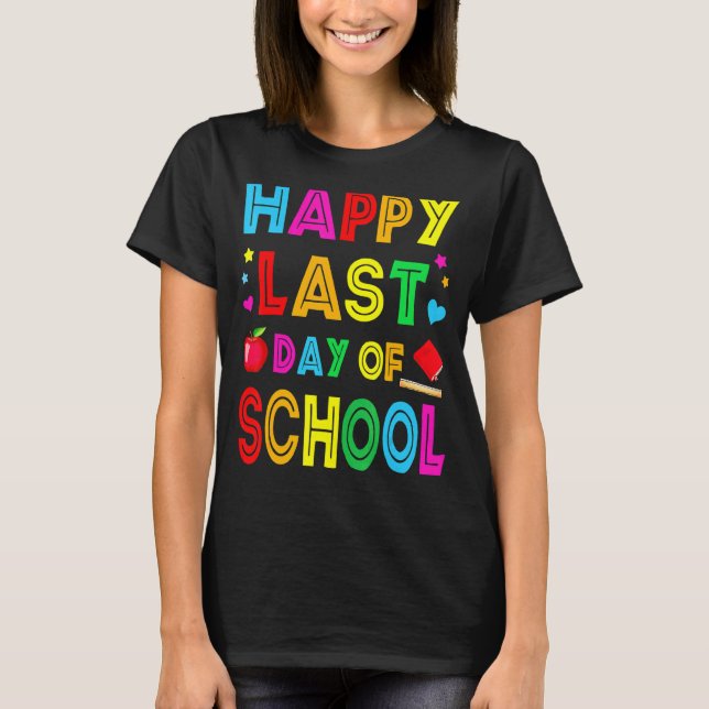 Camiseta Feliz Dia Passado de Professores Formandos de Prof (Frente)