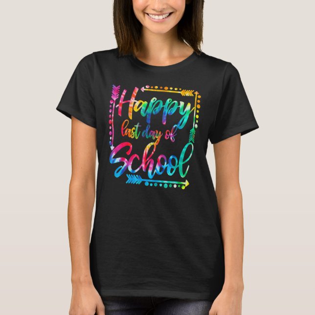 Camiseta Feliz Dia Passado de Professores Formandos de Prof (Frente)