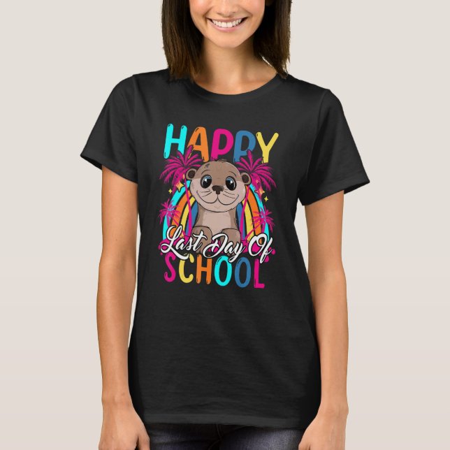 Camiseta Feliz Dia Passado de Professores Graduados (Frente)