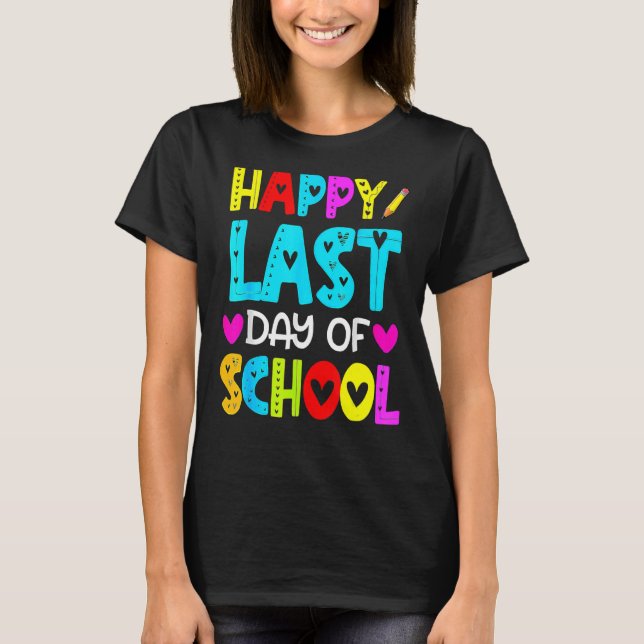 Camiseta Feliz Dia Passado de Professores Graduados (Frente)