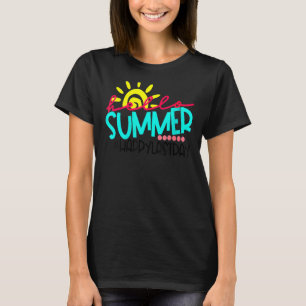 Camiseta Feliz Dia Passado de Professores Graduados