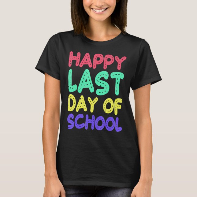 Camiseta Feliz Dia Passado De Professores Ou Estudantes Da  (Frente)