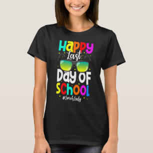 Camiseta Feliz Dia Passado De Trabalho De Cafeteria De Lunc