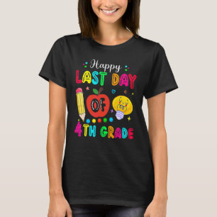 Camiseta Feliz Dia Passado do 4° Graduado de Professores