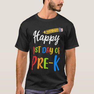 Camiseta Feliz Dia Passado do Estudante G do Pré-Jardim do