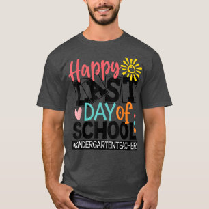 Camiseta Feliz Dia Passado do Professor do Jardim de Infânc