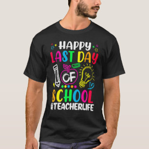 Camiseta Feliz Dia Passado do Professor Vida Escolar Ensino