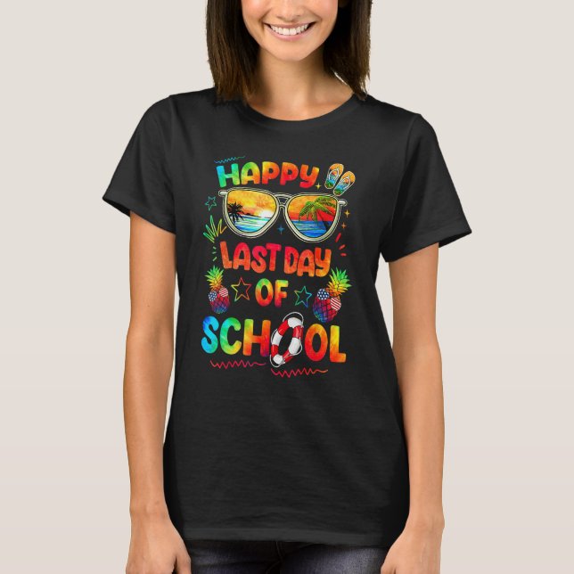 Camiseta Feliz Dia Passado dos Professores no Fim do Ano St (Frente)