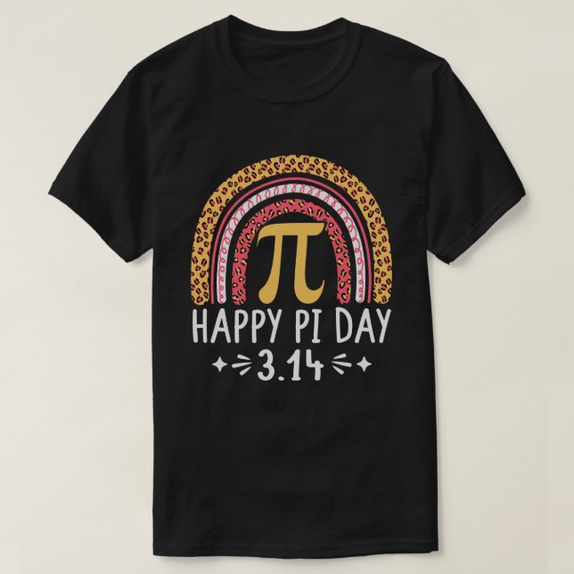 Camiseta Feliz Dia Pi 3.14 Professor de Matemática do Cotov (Frente do Design)