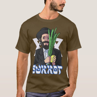Camiseta Feliz Dia Sukkot Judeu
