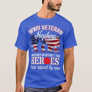 Camiseta Feliz Dia Veterano Para Mim, Sobrinho
