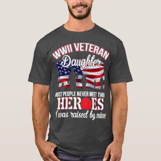 Camiseta Feliz Dia Veterano Para Mim, Sua Filha2