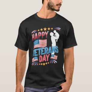 Camiseta Feliz Dia Veterano Perfeito
