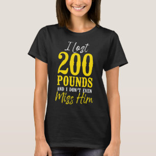 Camiseta Feliz Divórcio Perdi 200 Quilos E Não