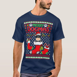 Camiseta Feliz Dogmas Schnauzer Cachorro Engraçado Frio De