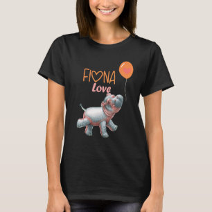 Camiseta Feliz e Bonito Hippo Legal Amor de Hippopotamia
