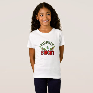 Camiseta Feliz e brilho