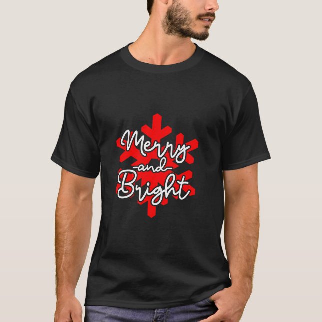 Camiseta Feliz E Brilho (Frente)