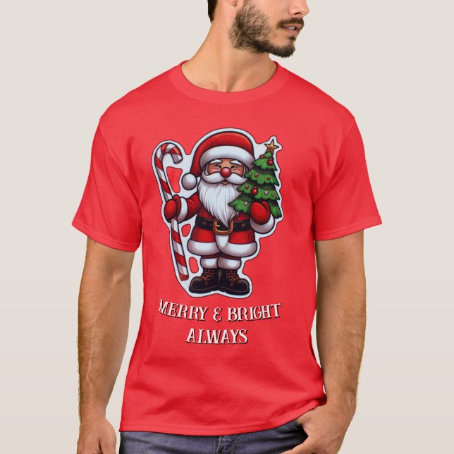 Camiseta Feliz e Brilho Sempre: Especial de Natal (Frente)