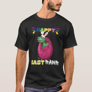 Camiseta Feliz Eastrawawr T Rex Dinosaur Easter Bunny Ovo C
