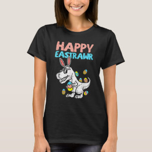 Camiseta Feliz Eastrawr Trex Dinosaur Toddler Boys Kids Eas