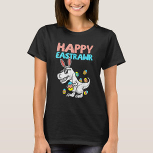 Camiseta Feliz Eastrawr Trex Dinosaur Toddler Boys Kids Eas