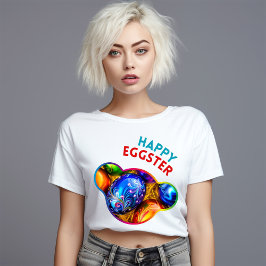 Camiseta Feliz Eggster - Imagens