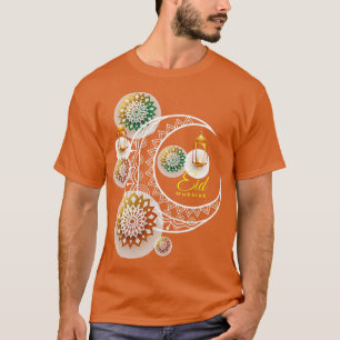 Camiseta Feliz Eid Alfitr Mubarak Kareem, Feliz Ramadan Kar