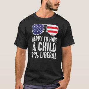 Camiseta Feliz Em Ter Um Filho 0 Liberal Eua