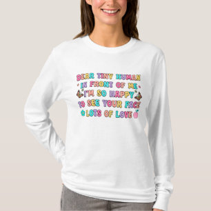 Camiseta Feliz em ver seu professor de rosto