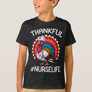 Camiseta Feliz Enfermeira Turca Enfermeira Vida Bonita Ação
