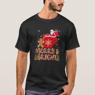 Camiseta Feliz Engraçada Bright PJs Shirt Gingerbird