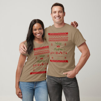 Camiseta Feliz Engraçada Fofo, Fofo de Natal