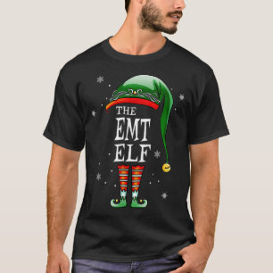 Camiseta Feliz Família Engraçado O Natal Do Emt Elf 