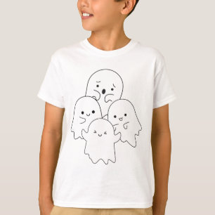 Camiseta Feliz Fantasmas T-Shirt