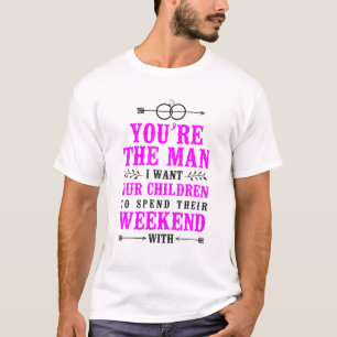Camiseta Feliz Festa de Divórcio Você é o homem que eu quer