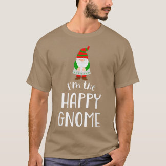 Camiseta Feliz Festa Gnomo de Natal