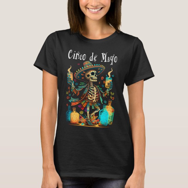 Camiseta Feliz Festival Cinco de Mayo #14 (Frente)