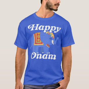 Camiseta Feliz Festival de Onam Índia Feriado Índia Kerala 