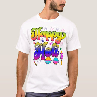 Camiseta Feliz Festival Holi 2023 T-shirt
