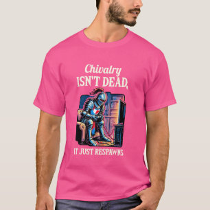 Camiseta Feliz Festival Renascentista Cavaleiro Chivalry nã